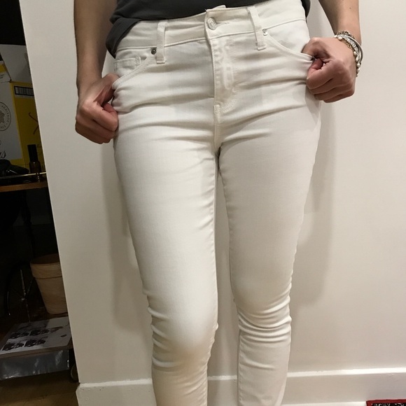 G by guess White skinny jeans - Picture 1 of 6